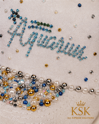 Aquarius™ Zodiac Rhinestone Trucker Hat – Kia Supreme Kreations product image 6