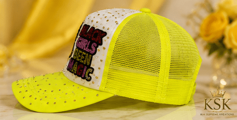 BGBM™ Statement Rhinestone Trucker Hat – Kia Supreme Kreations product image 6