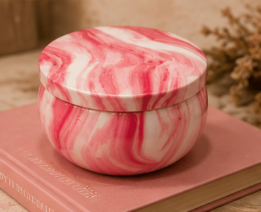 Blush Marble Luxury Artisan Candle – Kia Supreme Kreations product image 6