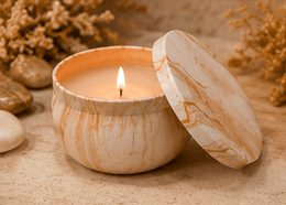 Blush Marble Luxury Artisan Candle – Kia Supreme Kreations product image 5
