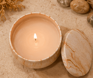 Blush Marble Luxury Artisan Candle – Kia Supreme Kreations product image 8
