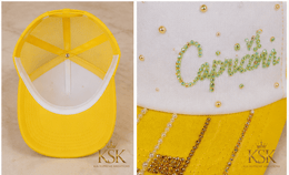 Capricorn™ Zodiac Rhinestone Trucker Hat – Kia Supreme Kreations product image 7