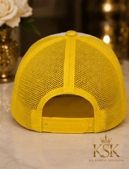 Capricorn™ Zodiac Rhinestone Trucker Hat – Kia Supreme Kreations product image 6