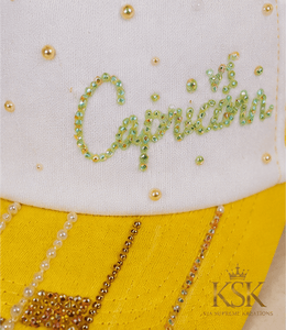 Capricorn™ Zodiac Rhinestone Trucker Hat – Kia Supreme Kreations product image 5