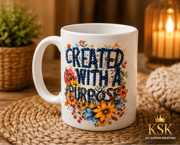 Created With Purpose™ Ceramic Mug – Kia Supreme Kreations product image 1