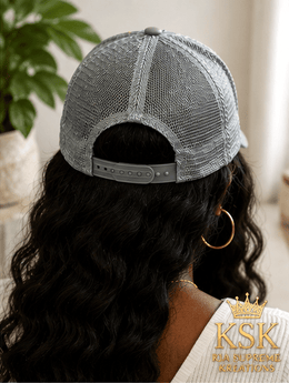 Faith™ Rhinestone Trucker Hat – Kia Supreme Kreations product image 5