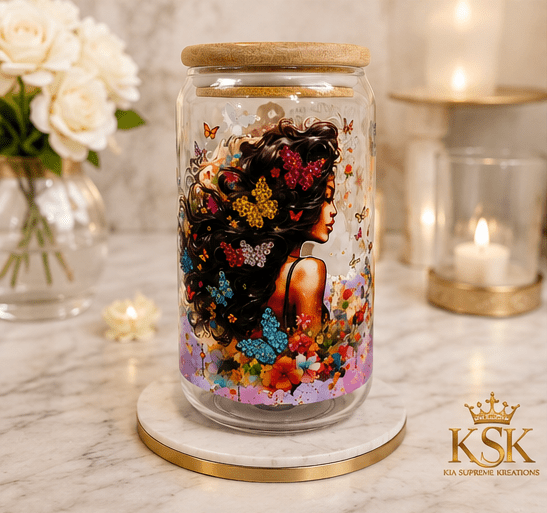 KSK Decorative Art Jar – Kia Supreme Kreations product image 6