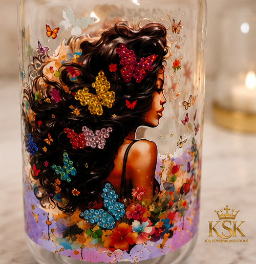 KSK Decorative Art Jar – Kia Supreme Kreations product image 1