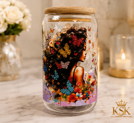 KSK Decorative Art Jar – Kia Supreme Kreations product image 3