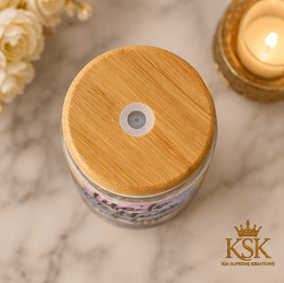 KSK Decorative Art Jar – Kia Supreme Kreations product image 5
