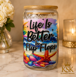 KSK Decorative Art Jar – Kia Supreme Kreations product image 1