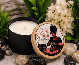 Kia Supreme Kreations Signature Collection™ | Luxury 3-Piece Soy Candle Gift Set | 4 oz or 8 oz Hand-Poured Candles – Kia Supreme Kreations product image 2