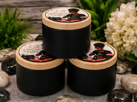 Kia Supreme Kreations Signature Collection™ | Luxury 3-Piece Soy Candle Gift Set | 4 oz or 8 oz Hand-Poured Candles – Kia Supreme Kreations product image 3