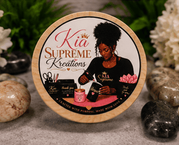 Kia Supreme Kreations Signature Collection™ | Luxury 3-Piece Soy Candle Gift Set | 4 oz or 8 oz Hand-Poured Candles – Kia Supreme Kreations product image 6