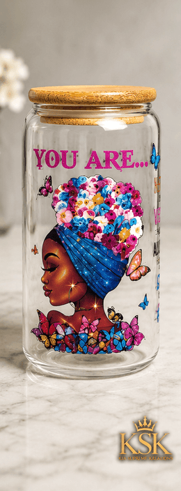 KSK Decorative Art Jar - Kia Supreme Kreations