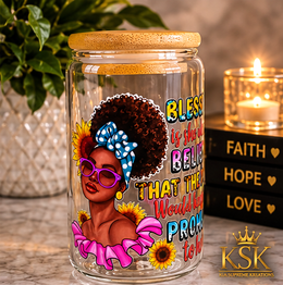 KSK Decorative Art Jar - Kia Supreme Kreations