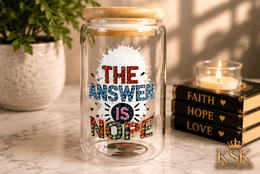 KSK Decorative Art Jar - Kia Supreme Kreations
