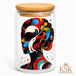KSK Decorative Art Jar - Kia Supreme Kreations