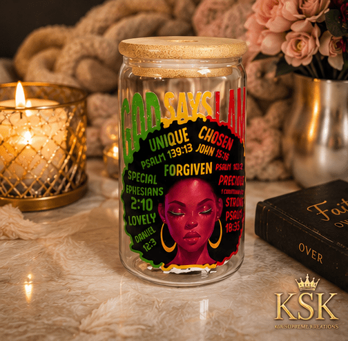 KSK Decorative Art Jar - Kia Supreme Kreations