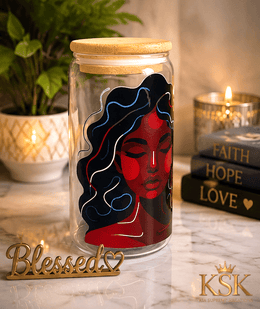KSK Decorative Art Jar - Kia Supreme Kreations