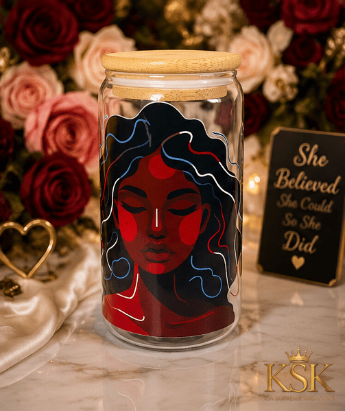 KSK Decorative Art Jar - Kia Supreme Kreations