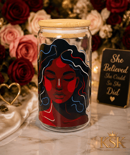 KSK Decorative Art Jar - Kia Supreme Kreations