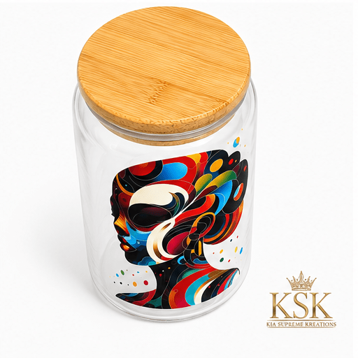 KSK Decorative Art Jar - Kia Supreme Kreations