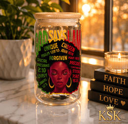 KSK Decorative Art Jar - Kia Supreme Kreations