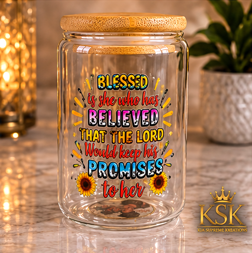 KSK Decorative Art Jar - Kia Supreme Kreations