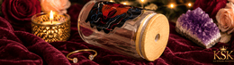 KSK Decorative Art Jar - Kia Supreme Kreations