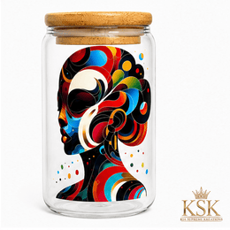 KSK Decorative Art Jar - Kia Supreme Kreations