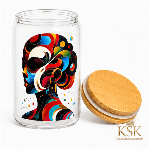 KSK Decorative Art Jar - Kia Supreme Kreations
