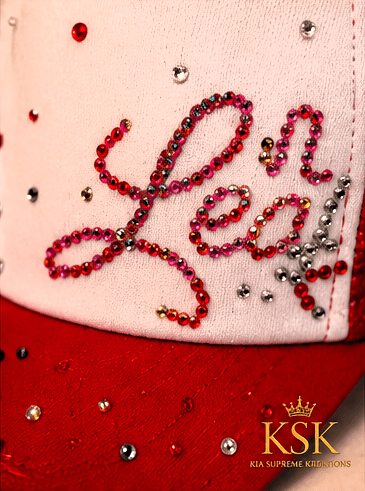 Leo™ Zodiac Rhinestone Trucker Hat – Kia Supreme Kreations product image 11