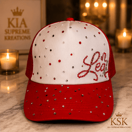 Leo™ Zodiac Rhinestone Trucker Hat – Kia Supreme Kreations product image 8
