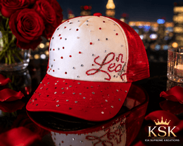 Leo™ Zodiac Rhinestone Trucker Hat – Kia Supreme Kreations product image 6