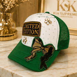 Limited™ Rhinestone Trucker Hat – Kia Supreme Kreations product image 1