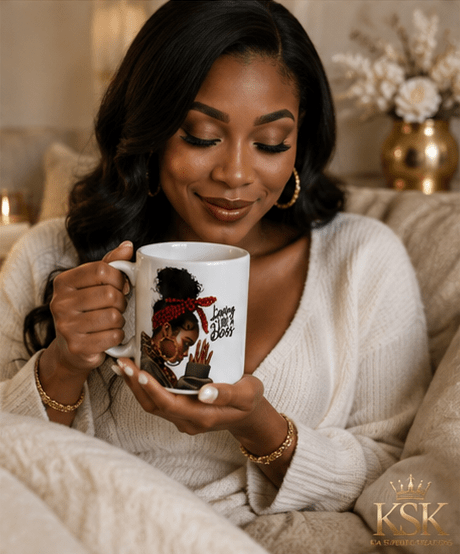 Love Like Jesus™ Prayer Mug | Luxury Christian Coffee Mug | Faith Gift for Women | 11 oz Ceramic Mug – Kia Supreme Kreations product image 6
