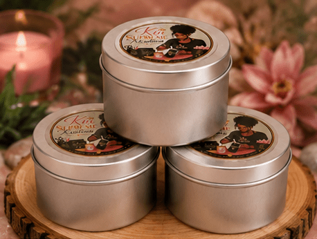 Luxury Soy Candle Gift Set (3 x 4 oz) | Hand-Poured Scented Candle Collection | Kia Supreme Kreations – Kia Supreme Kreations product image 8