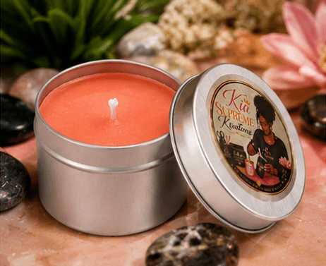 Luxury Soy Candle Gift Set (3 x 4 oz) | Hand-Poured Scented Candle Collection | Kia Supreme Kreations – Kia Supreme Kreations product image 2