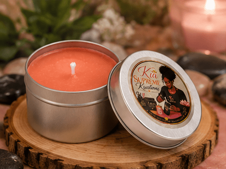 Luxury Soy Candle Gift Set (3 x 4 oz) | Hand-Poured Scented Candle Collection | Kia Supreme Kreations – Kia Supreme Kreations product image 4