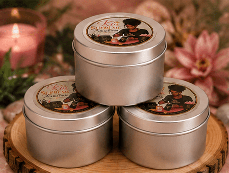 Luxury Soy Candle Gift Set (3 x 4 oz) | Hand-Poured Scented Candle Collection | Kia Supreme Kreations – Kia Supreme Kreations product image 5