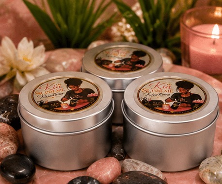 Luxury Soy Candle Gift Set (3 x 4 oz) | Hand-Poured Scented Candle Collection | Kia Supreme Kreations – Kia Supreme Kreations product image 1