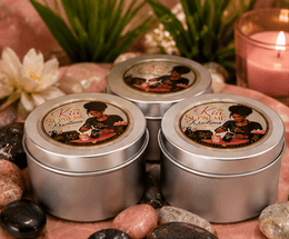 Luxury Soy Candle Gift Set (3 x 4 oz) | Hand-Poured Scented Candle Collection | Kia Supreme Kreations – Kia Supreme Kreations product image 1