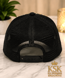 Mixed With™ Rhinestone Trucker Hat – Kia Supreme Kreations product image 3