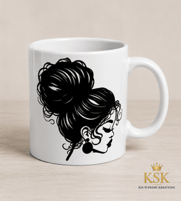 Sweet, Kinda Savage™ Ceramic Mug – Kia Supreme Kreations product image 2