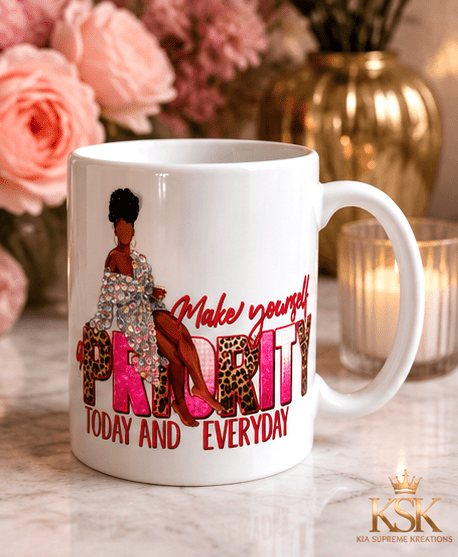 Priority™ Statement Ceramic Mug – Kia Supreme Kreations product image 1