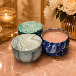 Ocean Marble Artisan Candle Collection – Kia Supreme Kreations product image 1