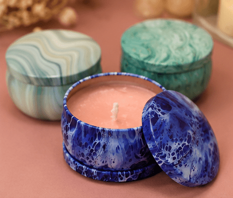 Ocean Marble Artisan Candle Collection – Kia Supreme Kreations product image 3