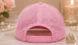 Perfect™ Rhinestone Trucker Hat – Kia Supreme Kreations product image 4