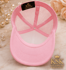 Perfect™ Rhinestone Trucker Hat – Kia Supreme Kreations product image 5